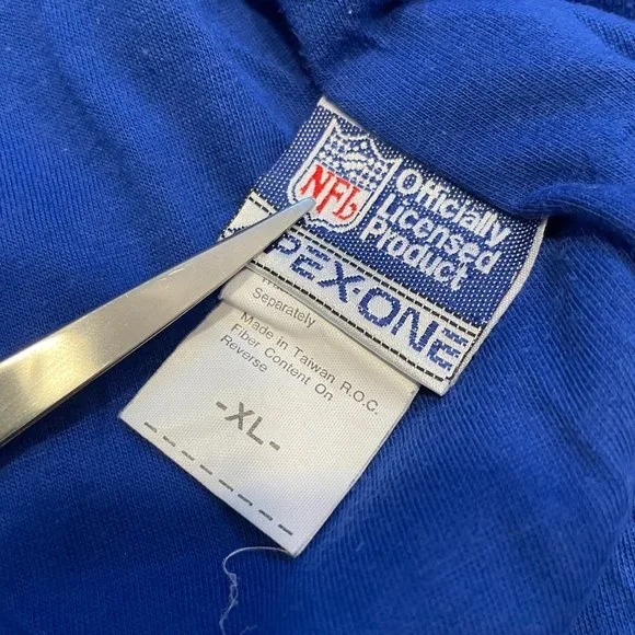 Vintage Buffalo Bills Wind Pants Apex One - Picture 12 of 13